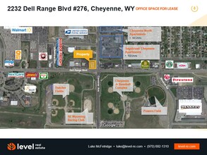 2232 Dell Range Blvd, Cheyenne, WY à louer Aérien– Image 2 sur 2