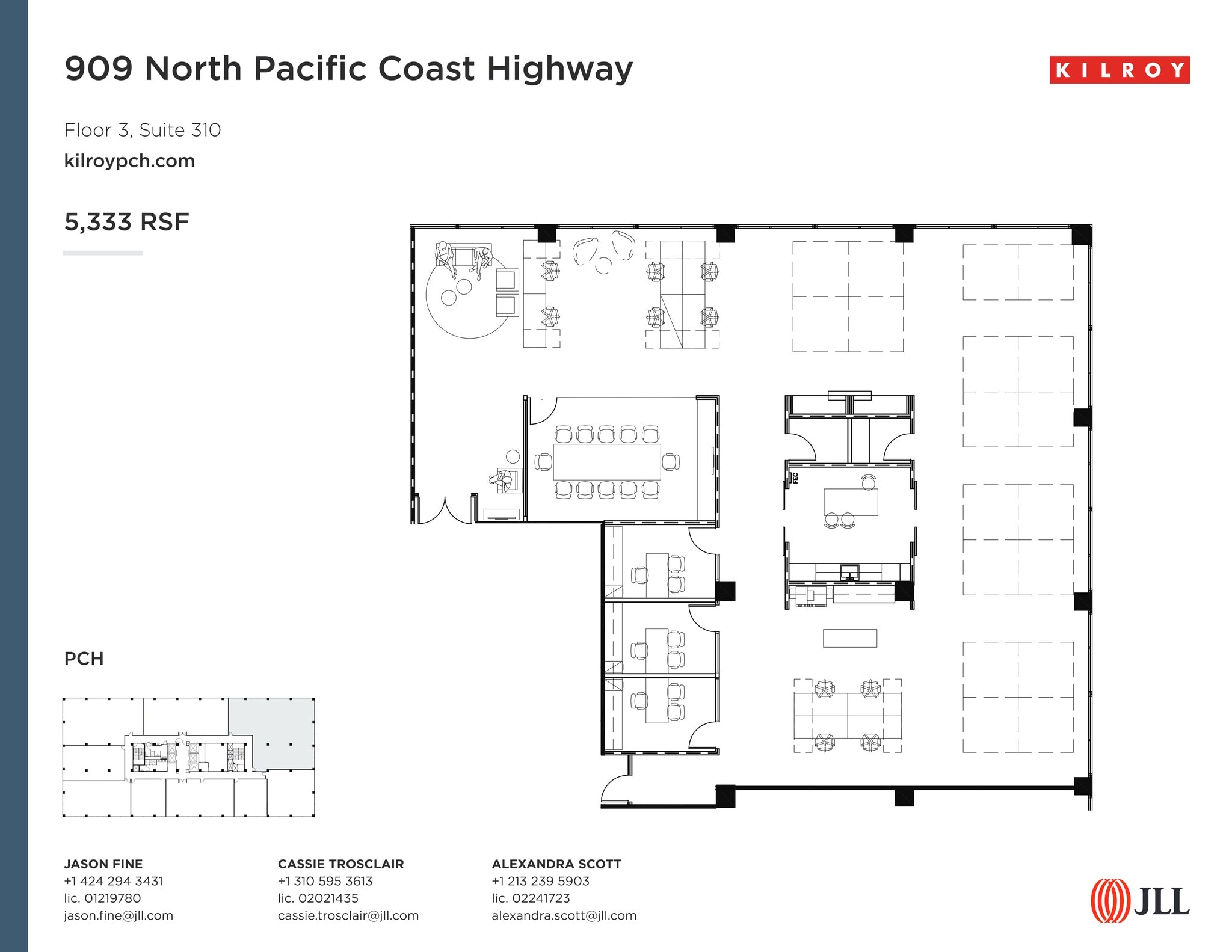 909 N Pacific Coast Hwy, El Segundo, CA à louer Plan de site– Image 1 sur 1