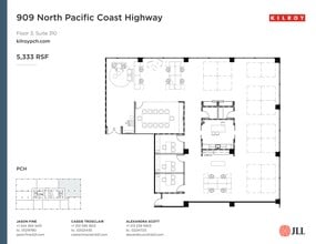 909 N Pacific Coast Hwy, El Segundo, CA à louer Plan de site– Image 1 sur 1