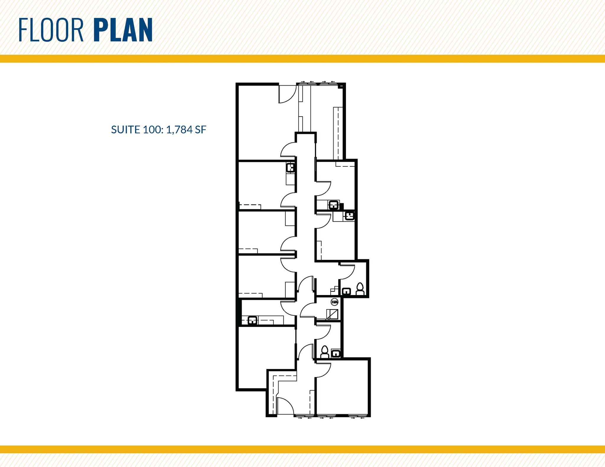 7801 York Rd, Towson, MD à louer Plan d’étage– Image 1 sur 1