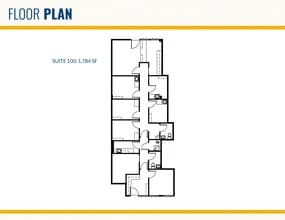 7801 York Rd, Towson, MD à louer Plan d’étage– Image 1 sur 1