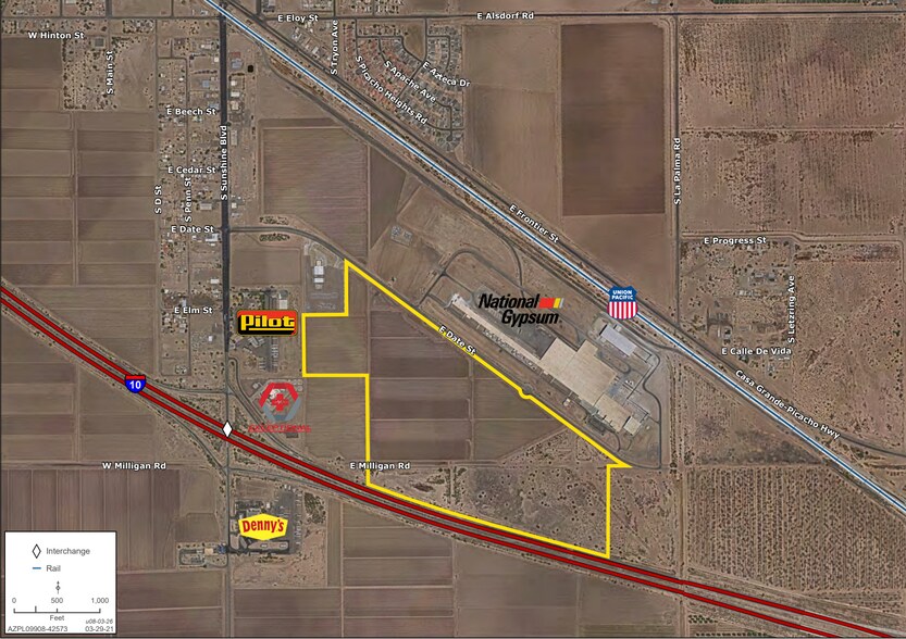 NEC I-10 & Sunshine Blvd, Eloy, AZ à vendre - Photo de l’immeuble – Image 2 sur 2