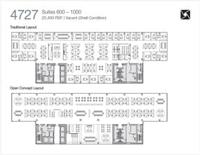 4747 Executive Dr, San Diego, CA à louer Plan d’étage– Image 1 sur 7