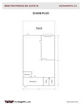 8530 Fruitridge Rd, Sacramento, CA à louer Plan de site– Image 2 sur 2