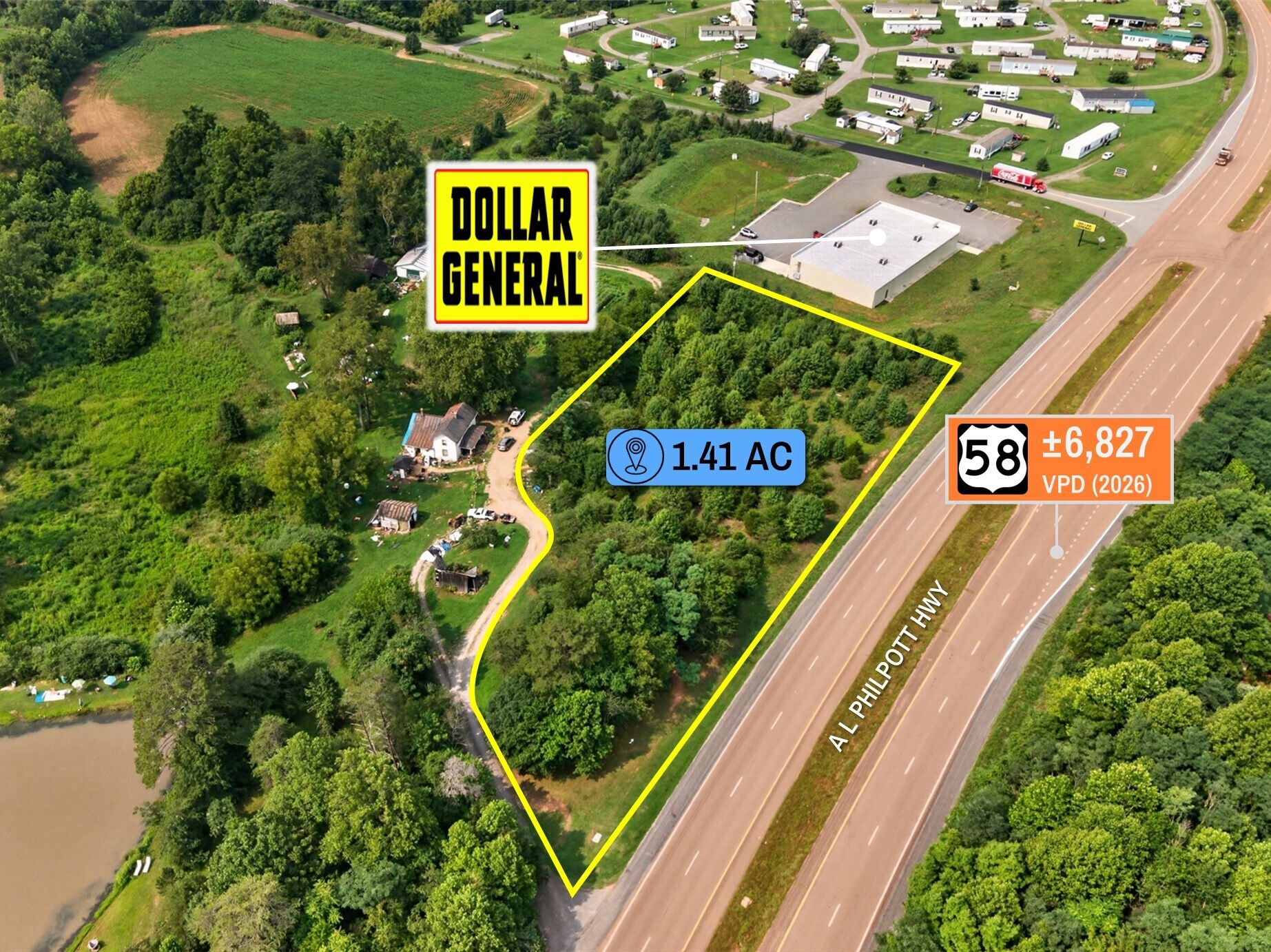 Adj. to 39 Log Manor Rd, Spencer, VA à vendre Photo principale– Image 1 sur 10