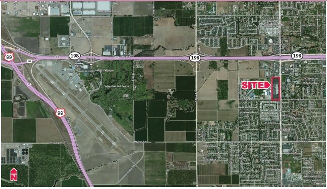 801-835 S Akers St, Visalia, CA à louer - Aérien – Image 2 sur 10