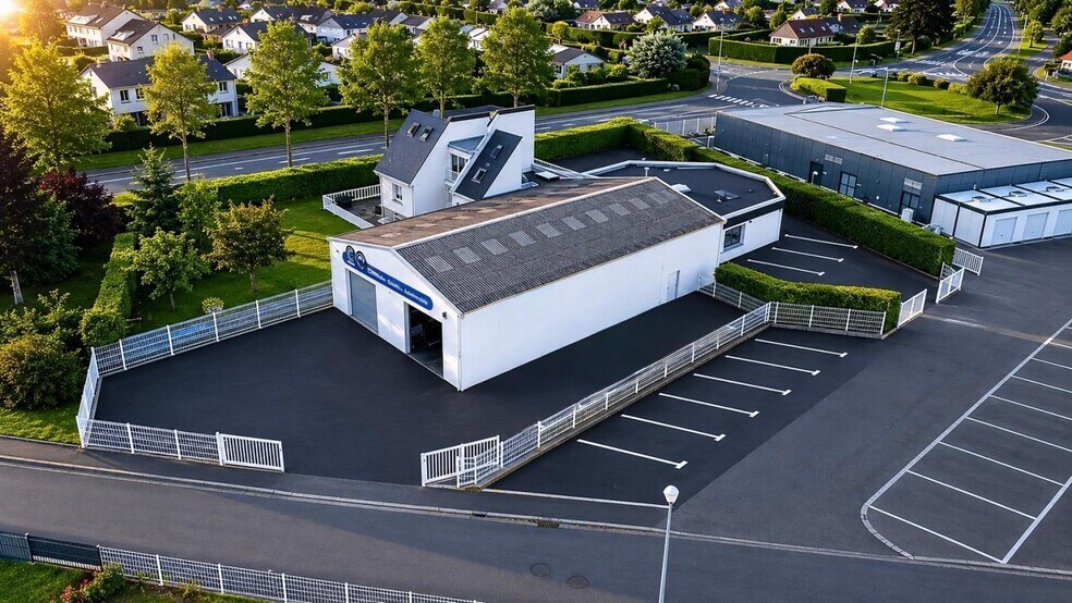 Local d’activités dans Montivilliers à louer - Aérien – Image 1 sur 2