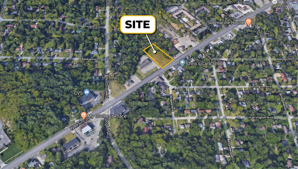7651 N Main St, Dayton, OH à vendre - Aérien – Image 1 sur 4