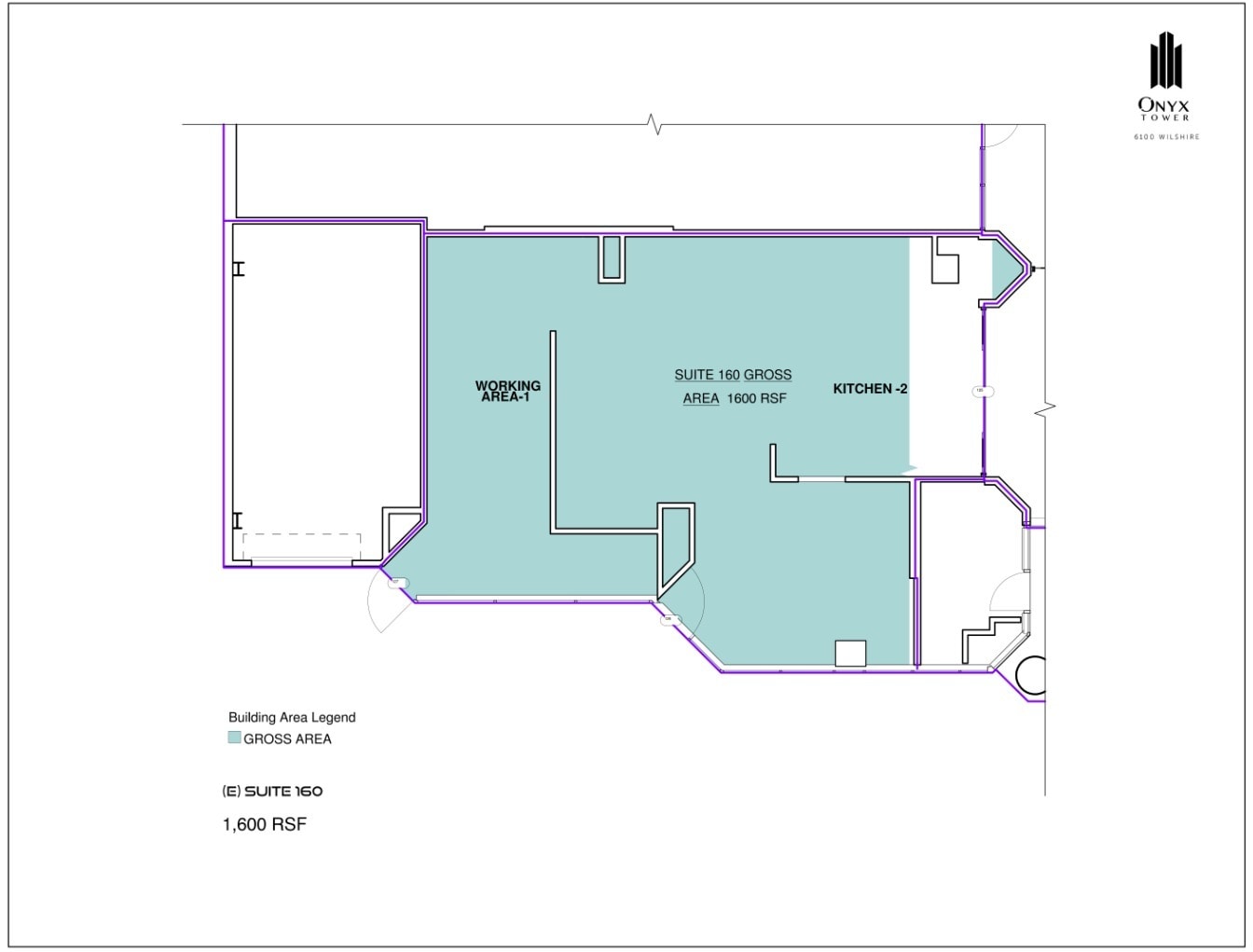 6100 Wilshire Blvd, Los Angeles, CA à louer Plan d’étage– Image 1 sur 1
