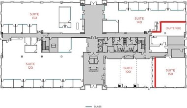 4790 Eastgate Mall, San Diego, CA à louer Plan d’étage– Image 2 sur 2