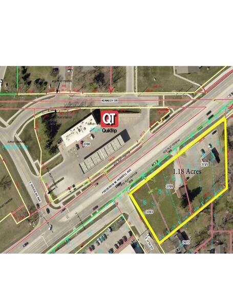 3703 Hubbell Ave, Des Moines, IA à vendre - Aérien – Image 2 sur 4