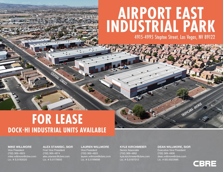 4915 Steptoe St, Las Vegas, NV à louer - Aérien – Image 1 sur 5