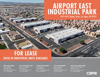 Plus de détails pour 4915 Steptoe St, Las Vegas, NV - Industriel/Logistique à louer