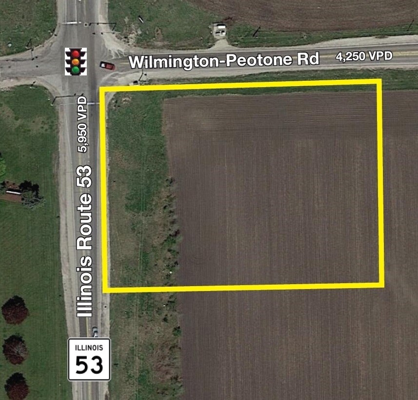 SEC Route 53 & Wilmington-Peotone Rd, Wilmington, IL à vendre Photo principale– Image 1 sur 3