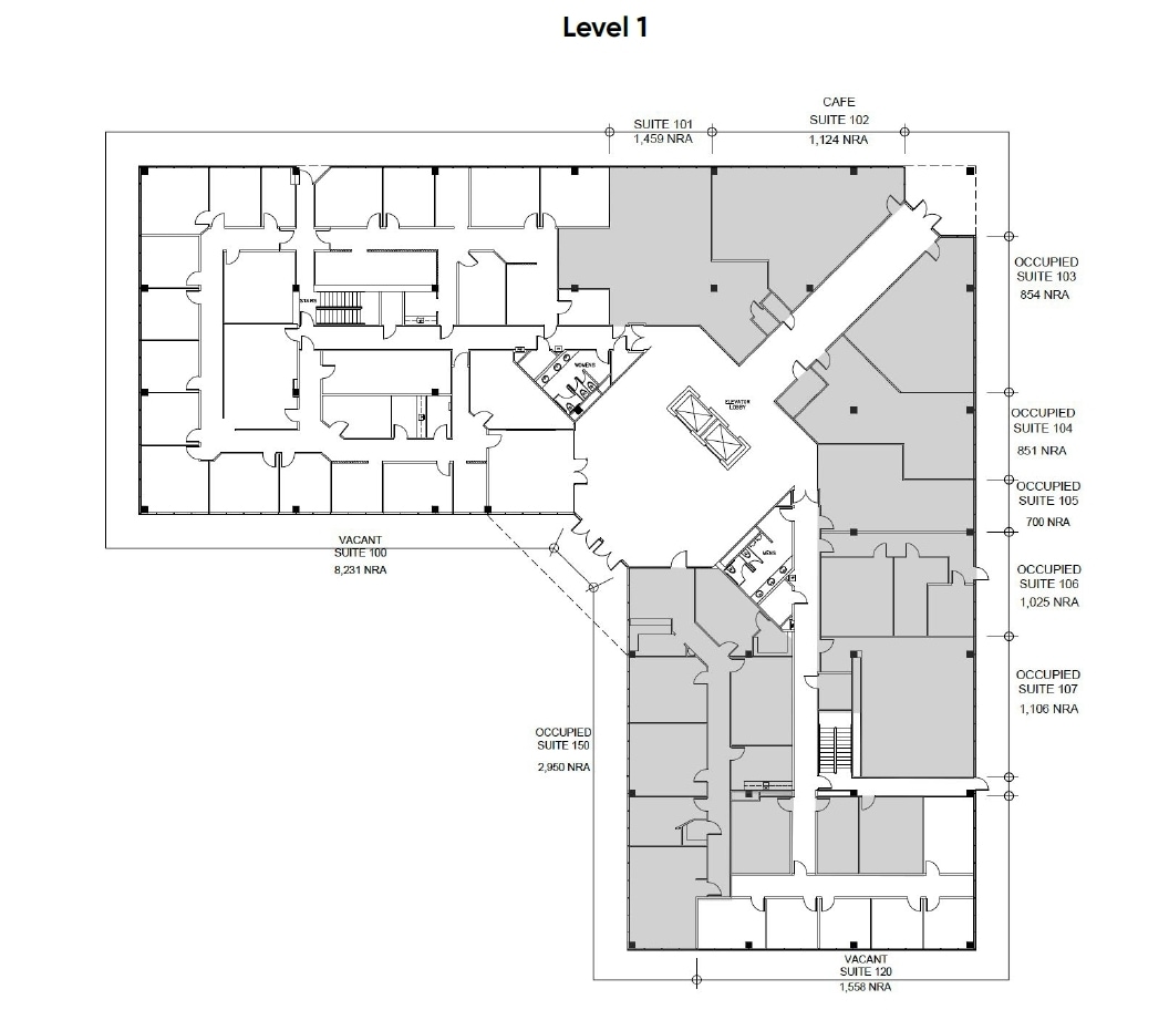 9432 Katy Fwy, Houston, TX à louer Plan d’étage– Image 1 sur 1