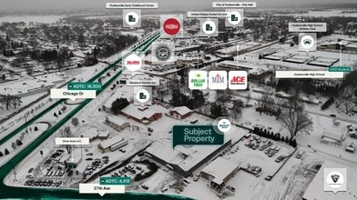 5180 37th Ave SW, Hudsonville, MI - Vue aérienne  vue de carte