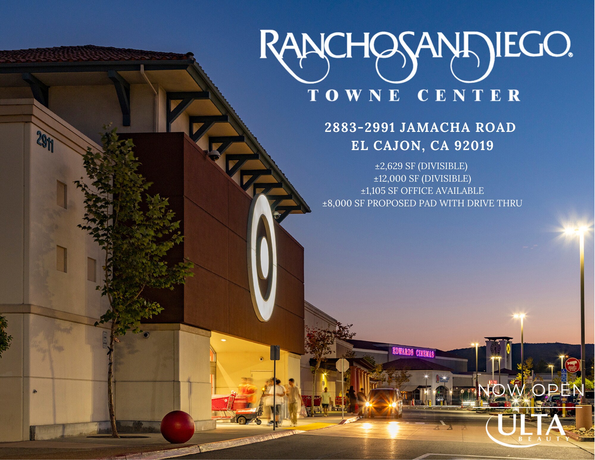 2879-2991 Jamacha Rd, El Cajon, CA à louer Photo principale– Image 1 sur 13