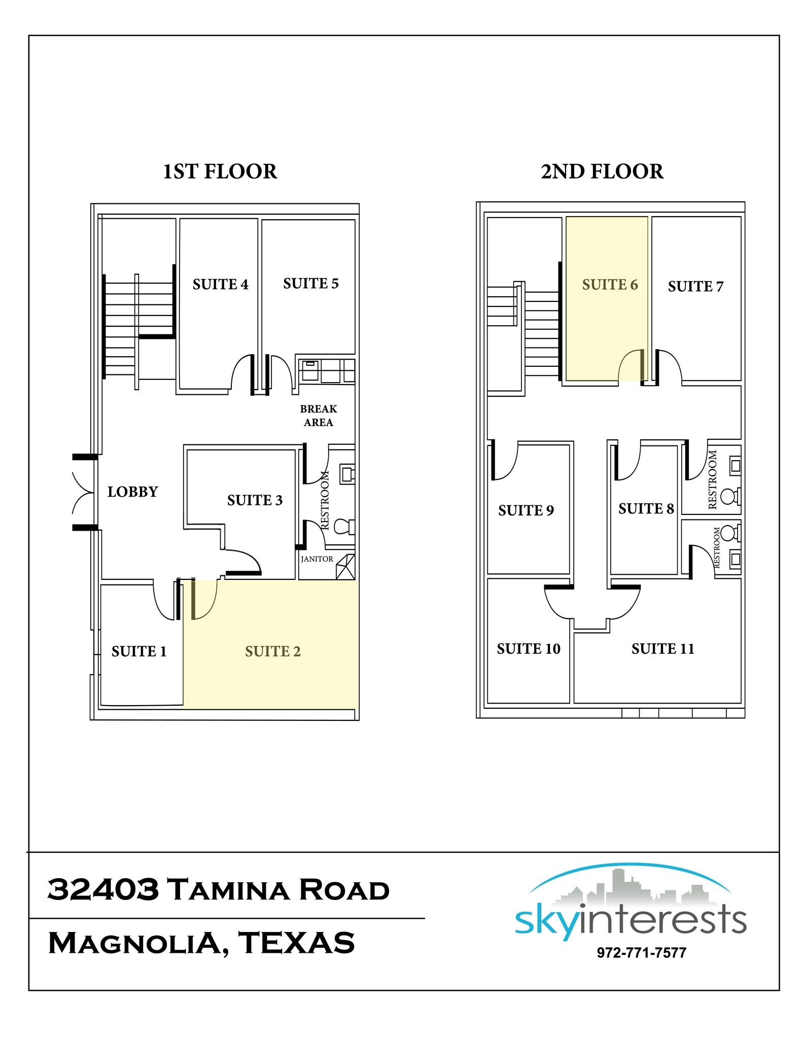 32403 Tamina Rd, Magnolia, TX à louer Plan de site– Image 1 sur 1