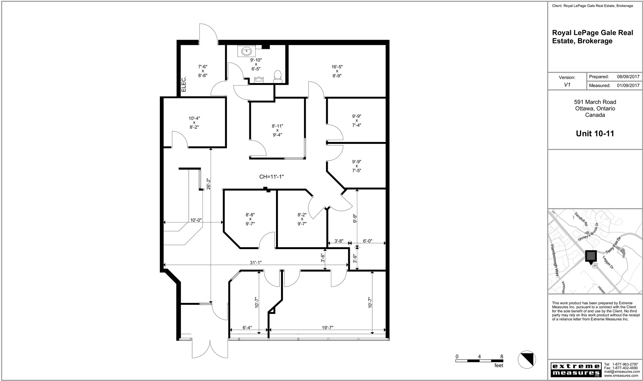 591 March Rd, Ottawa, ON à louer Plan d’étage– Image 1 sur 7