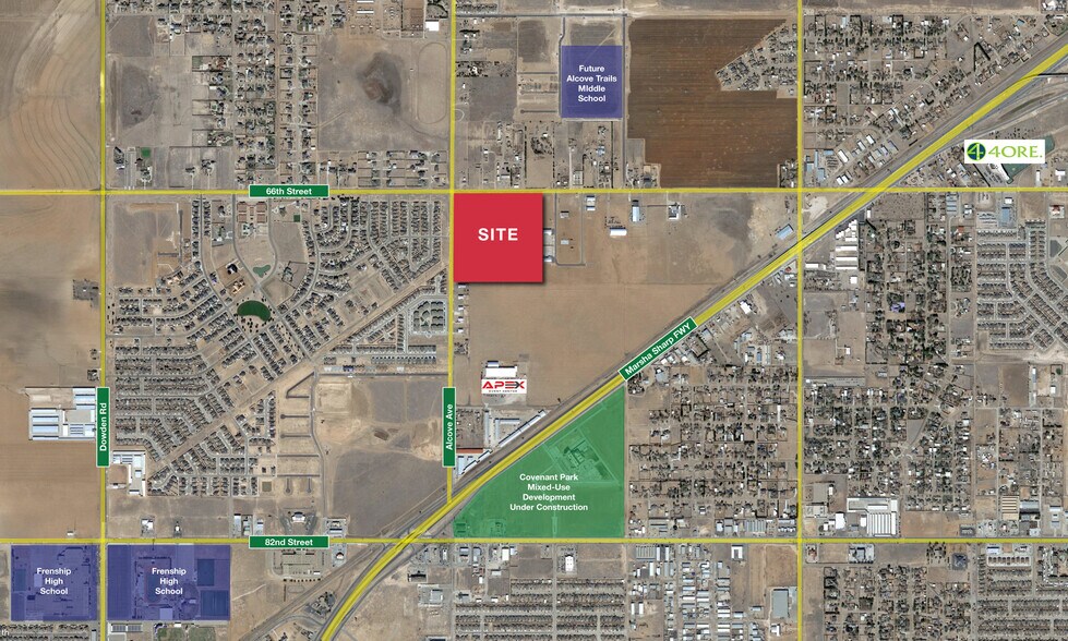 7708 68th St, Lubbock, TX à louer - Photo de l’immeuble – Image 3 sur 3
