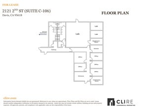 2121 2nd St, Davis, CA à louer Plan de site– Image 1 sur 11