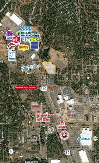 Plus de détails pour 4595 S White Mountain Rd, Show Low, AZ - Terrain à vendre