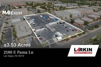Plus de détails pour 2180 Pama Ln, Las Vegas, NV - Terrain à louer