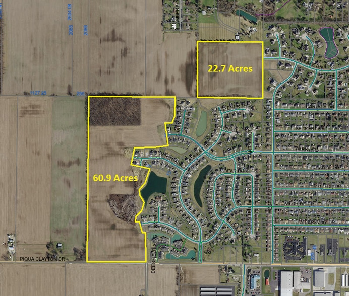Piqua Clayton Rd, Piqua, OH à vendre - Aérien – Image 1 sur 1