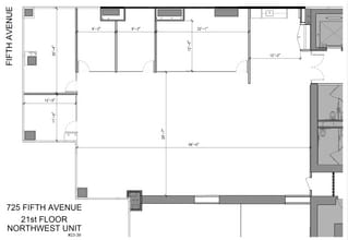 725 Fifth Ave, New York, NY à louer Plan d’étage– Image 1 sur 13