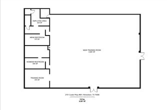 2701 Custer Pky, Richardson, TX à louer Plan d’étage– Image 1 sur 1