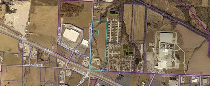 24920 Oak Grove Ln, Sedalia, MO - Vue aérienne  vue de carte