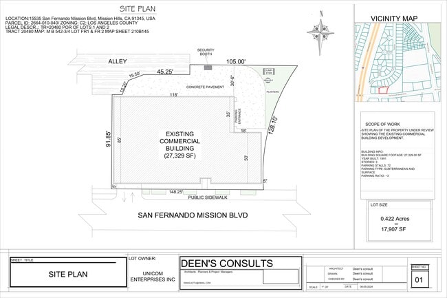 Plus de détails pour 15535 San Fernando Mission Blvd, San Fernando, CA - Différents types d’espaces à louer