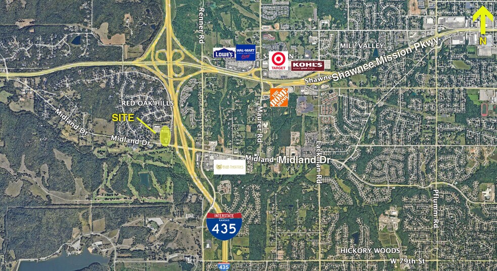NWQ of Midland & I-435 dr, Shawnee, KS à vendre - Photo principale – Image 1 sur 1
