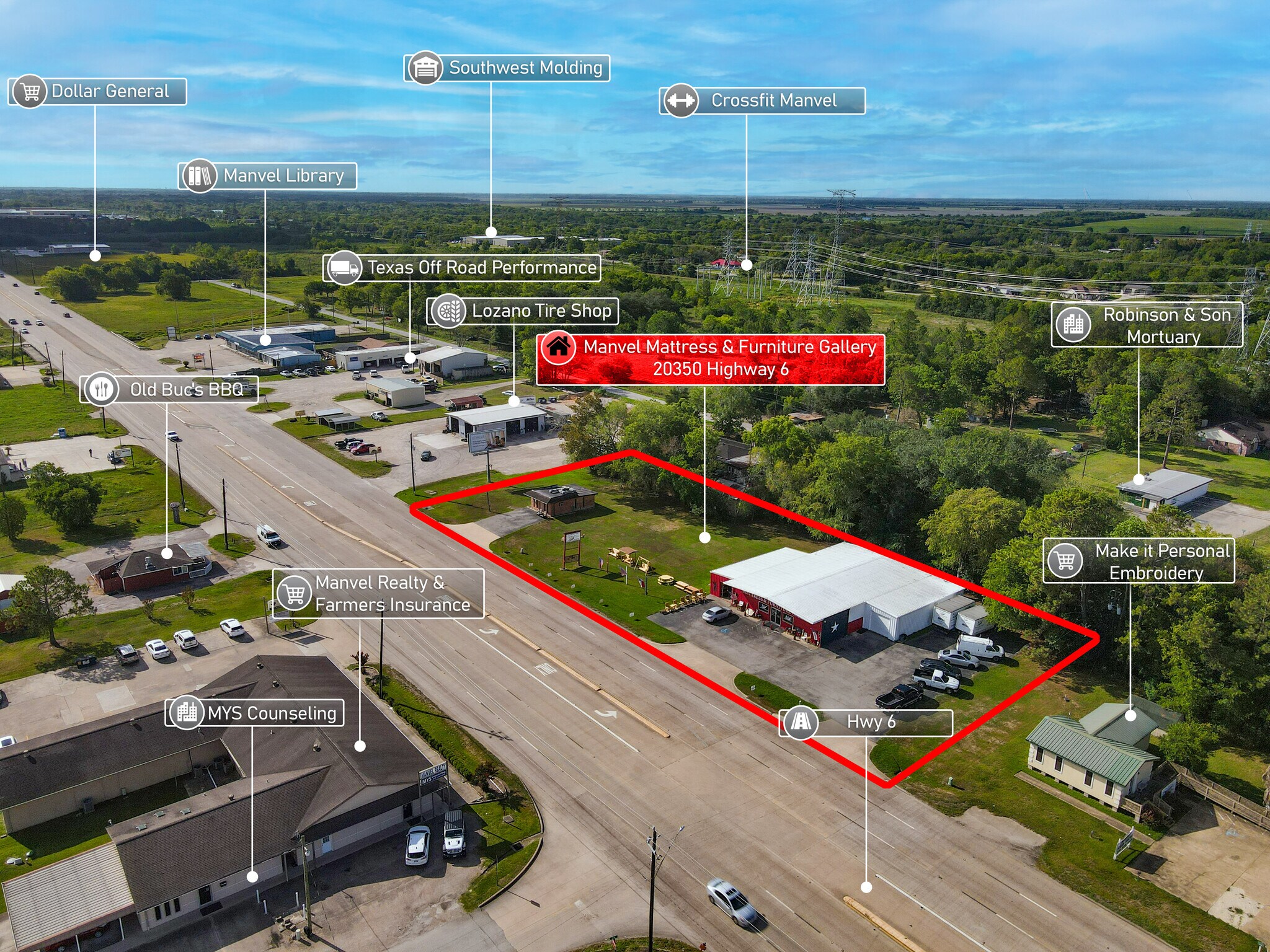 20350 Morris Ave, Manvel, TX à louer Photo principale– Image 1 sur 14