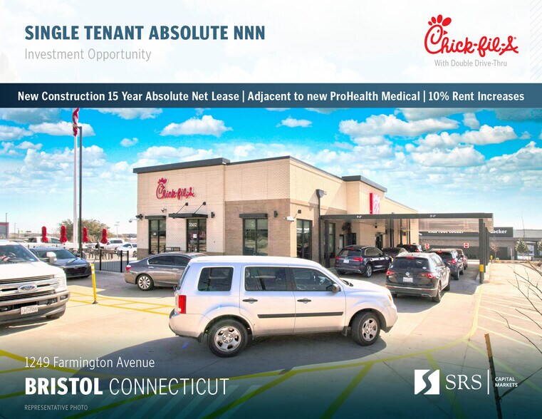 1249 Farmington Ave, Bristol, CT à vendre - Photo principale – Image 1 sur 11