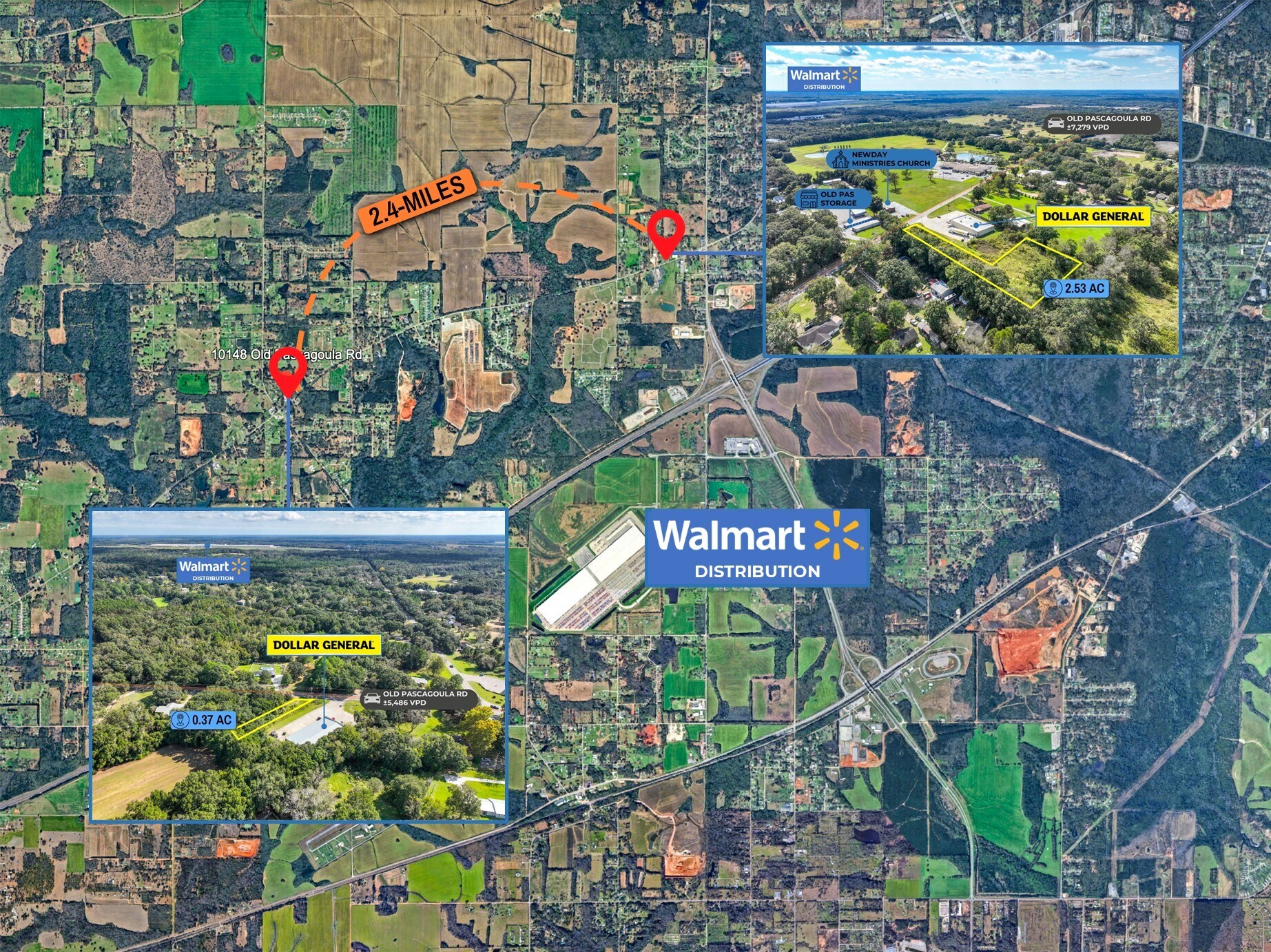 8620 Old Pascagoula Rd, Theodore, AL à vendre Photo de l’immeuble– Image 1 sur 14