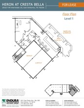 20327 W Interstate 10, San Antonio, TX à louer Plan d’étage– Image 1 sur 3