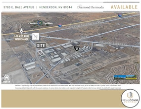 3780 E Dale Ave, Henderson, NV - Vue aérienne  vue de carte