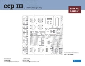 3131 S Vaughn Way, Aurora, CO à louer Plan de site– Image 1 sur 1
