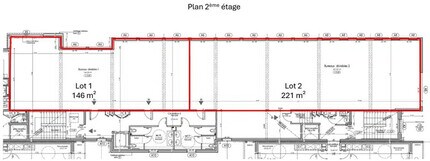 Bureau dans Saint-Michel-sur-Orge à louer Plan d’étage– Image 1 sur 4