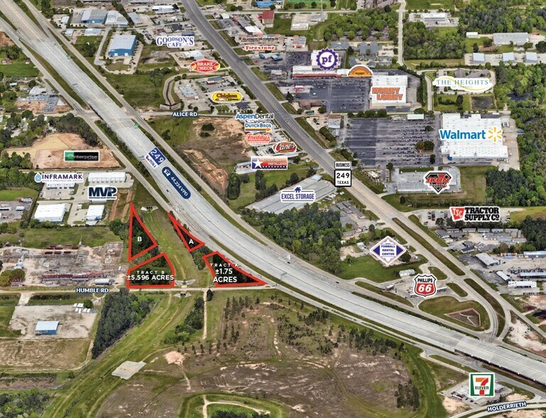Hwy 249 & Humble Rd, Tomball, TX à vendre - Aérien – Image 1 sur 2