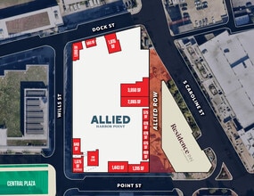 1402 Point St, Baltimore, MD à louer Plan de site– Image 1 sur 1