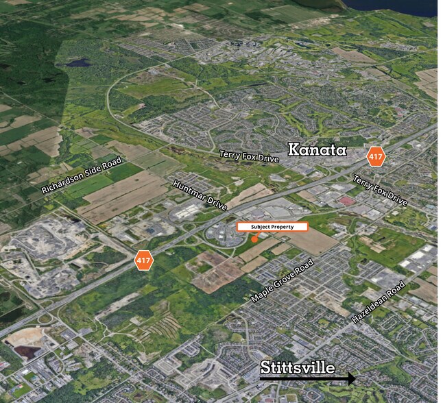 Palladium Dr, Ottawa, ON à vendre - Aérien – Image 3 sur 3