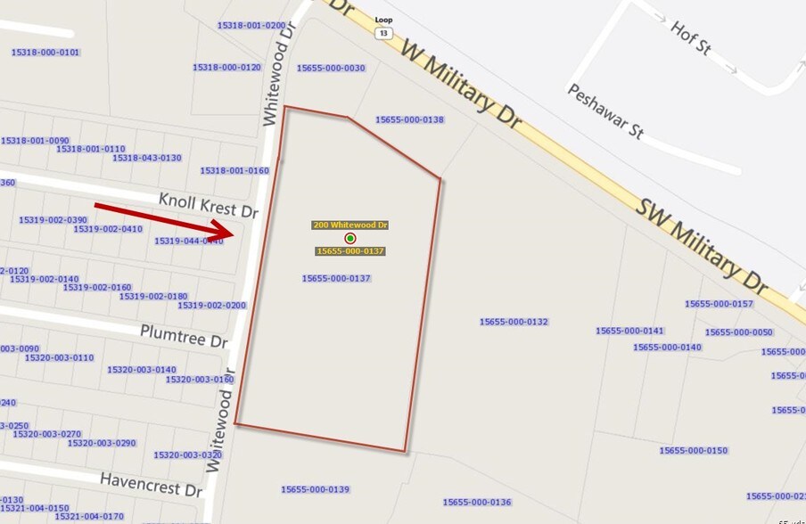 200 Whitewood Dr, San Antonio, TX à vendre - Plan cadastral – Image 2 sur 52