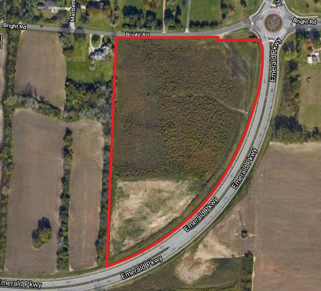4100 Bright Rd, Dublin, OH à vendre - Aérien – Image 2 sur 2