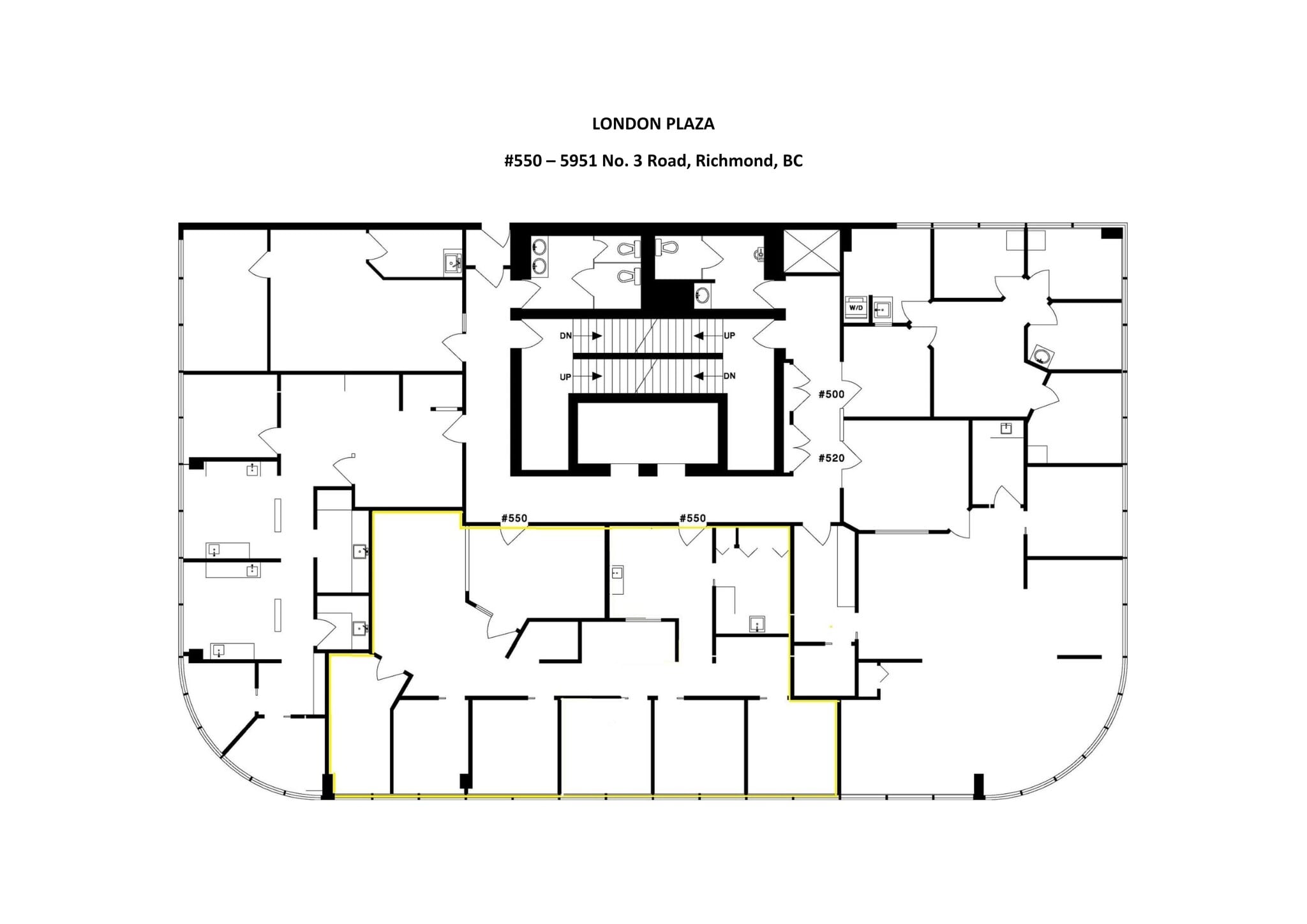 5951 No 3 Rd, Richmond, BC à louer Plan de site– Image 1 sur 1
