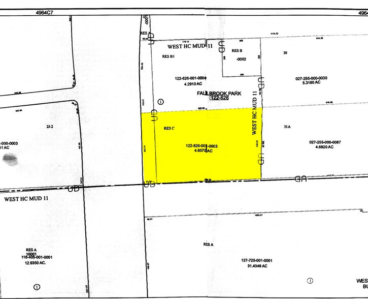 10600 W Sam Houston Pky N, Houston, TX à louer - Plan cadastral – Image 2 sur 3