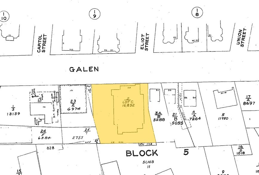 98 Galen St, Watertown, MA à louer - Plan cadastral – Image 2 sur 2
