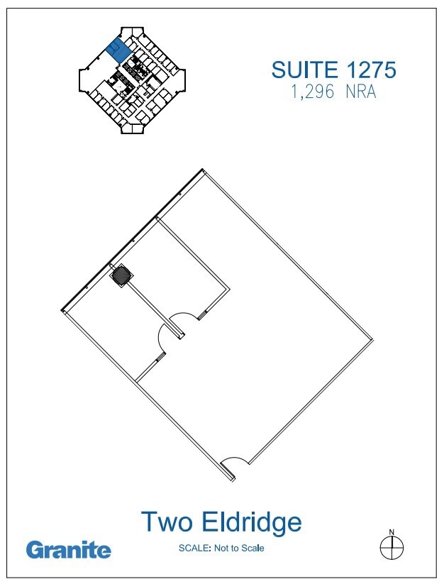 757 N Eldridge Pky, Houston, TX à louer Plan d’étage– Image 1 sur 1