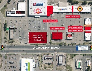 Plus de détails pour 1833 S Academy Blvd, Colorado Springs, CO - Terrain à louer